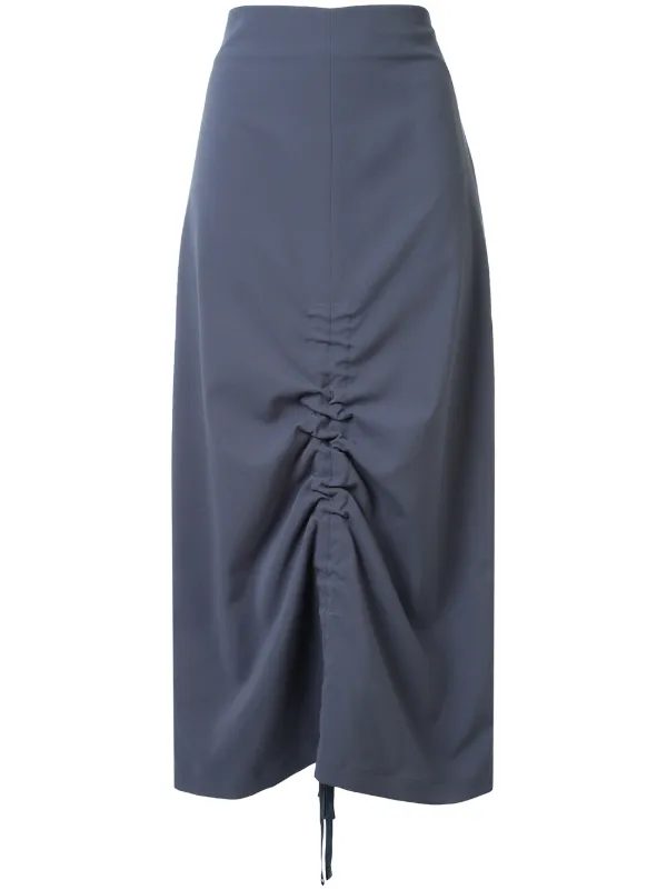 ruched skirt 08