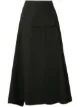 Image 1 of Goen.J asymmetric flared midi skirt