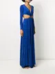 Elisabetta Franchi cut-out O ring dress