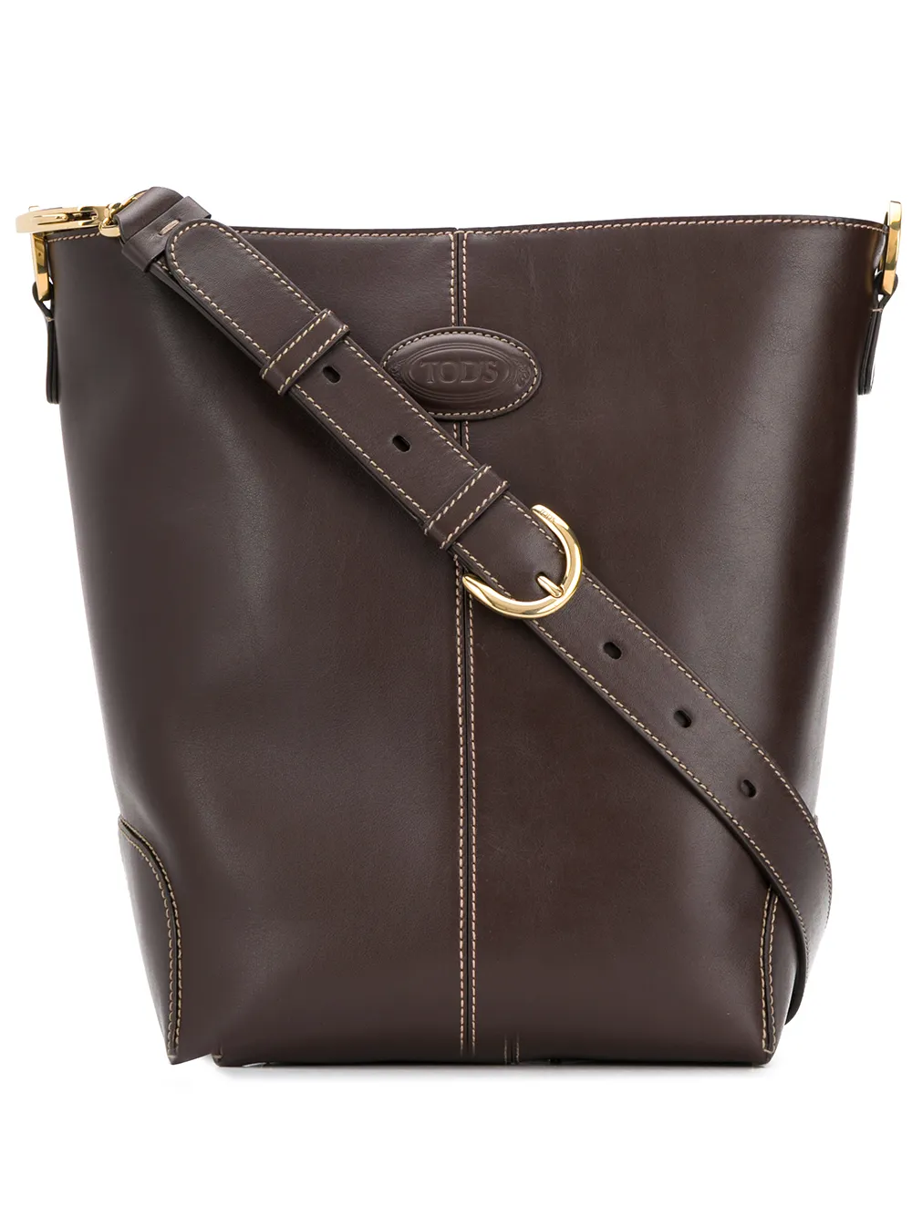 tod's leather shoulder bag