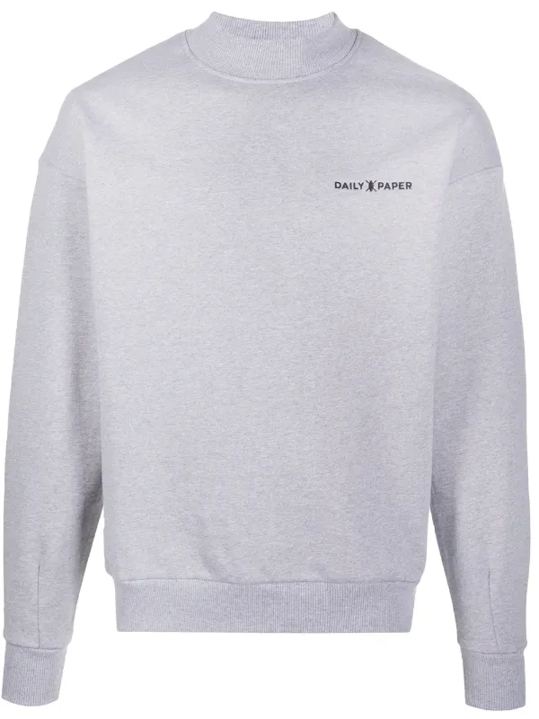 mock neck sweatshirt