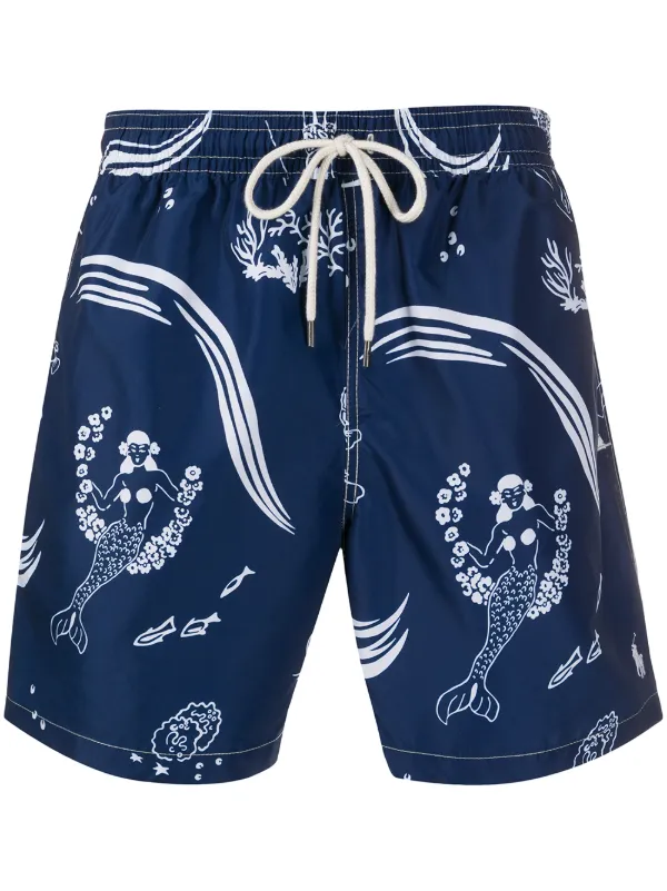 white ralph lauren swim shorts