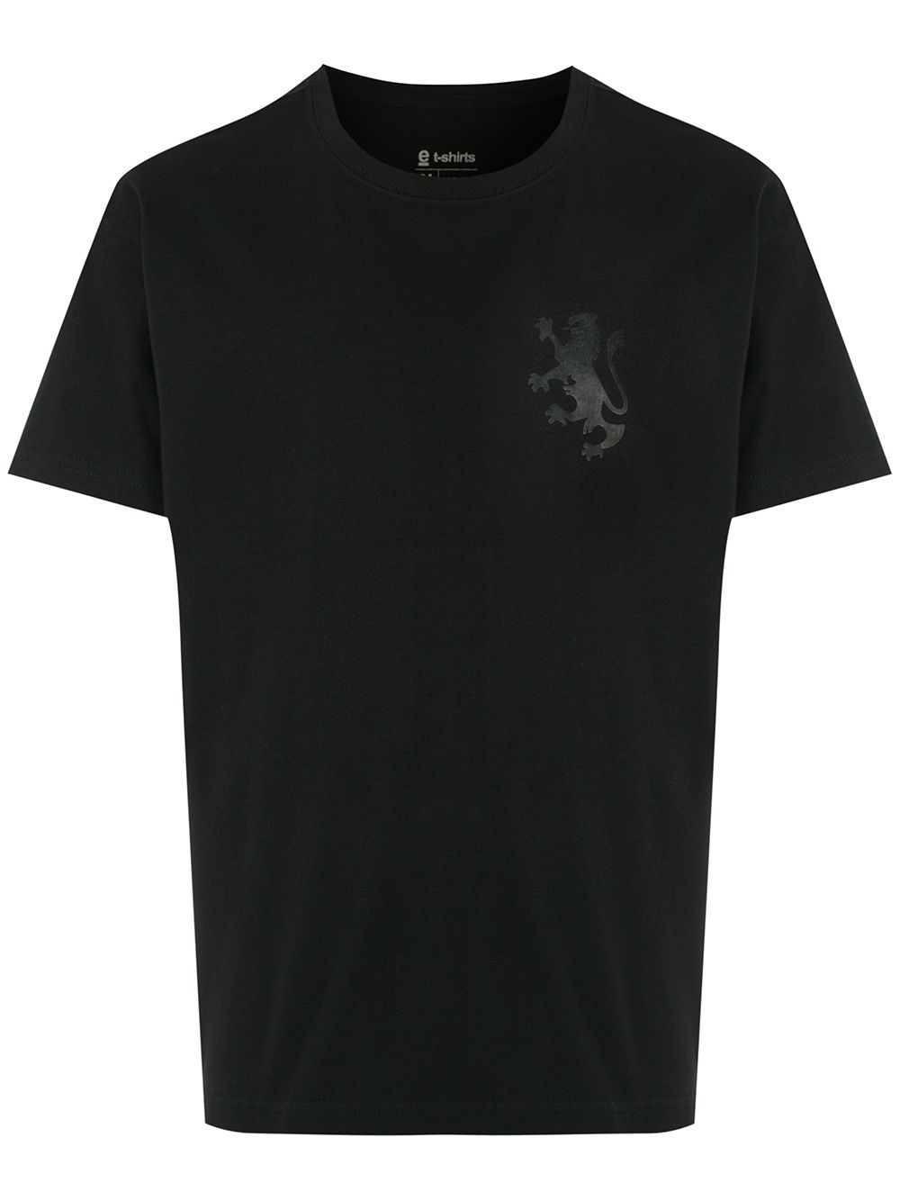 Shop Osklen Lion-print Cotton T-shirt In Black