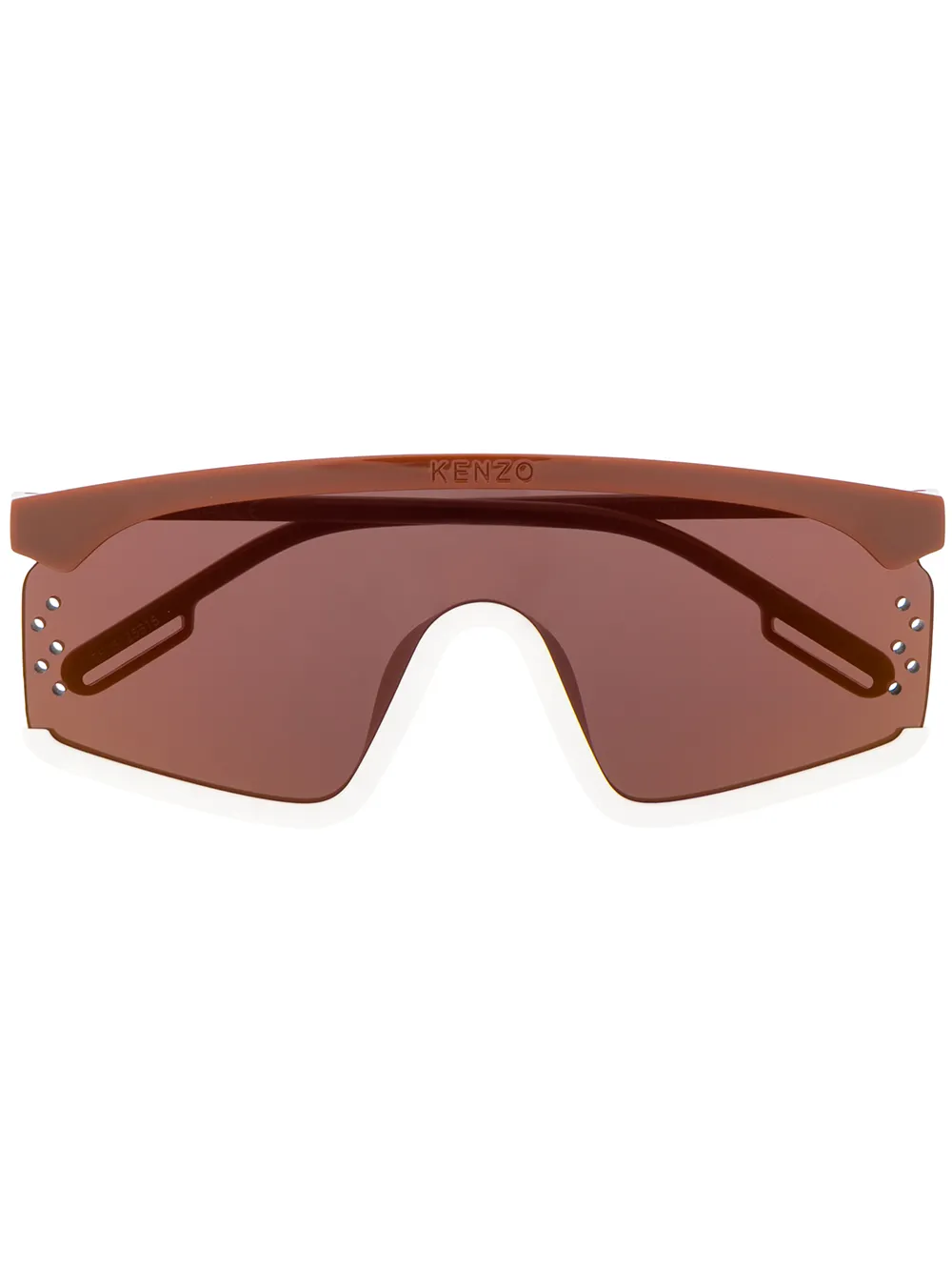 Kenzo lentes de sol con armazón oversize | marrón | Image 1