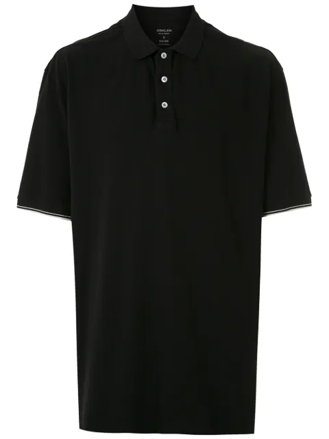 Osklen contrast-tipped polo shirt