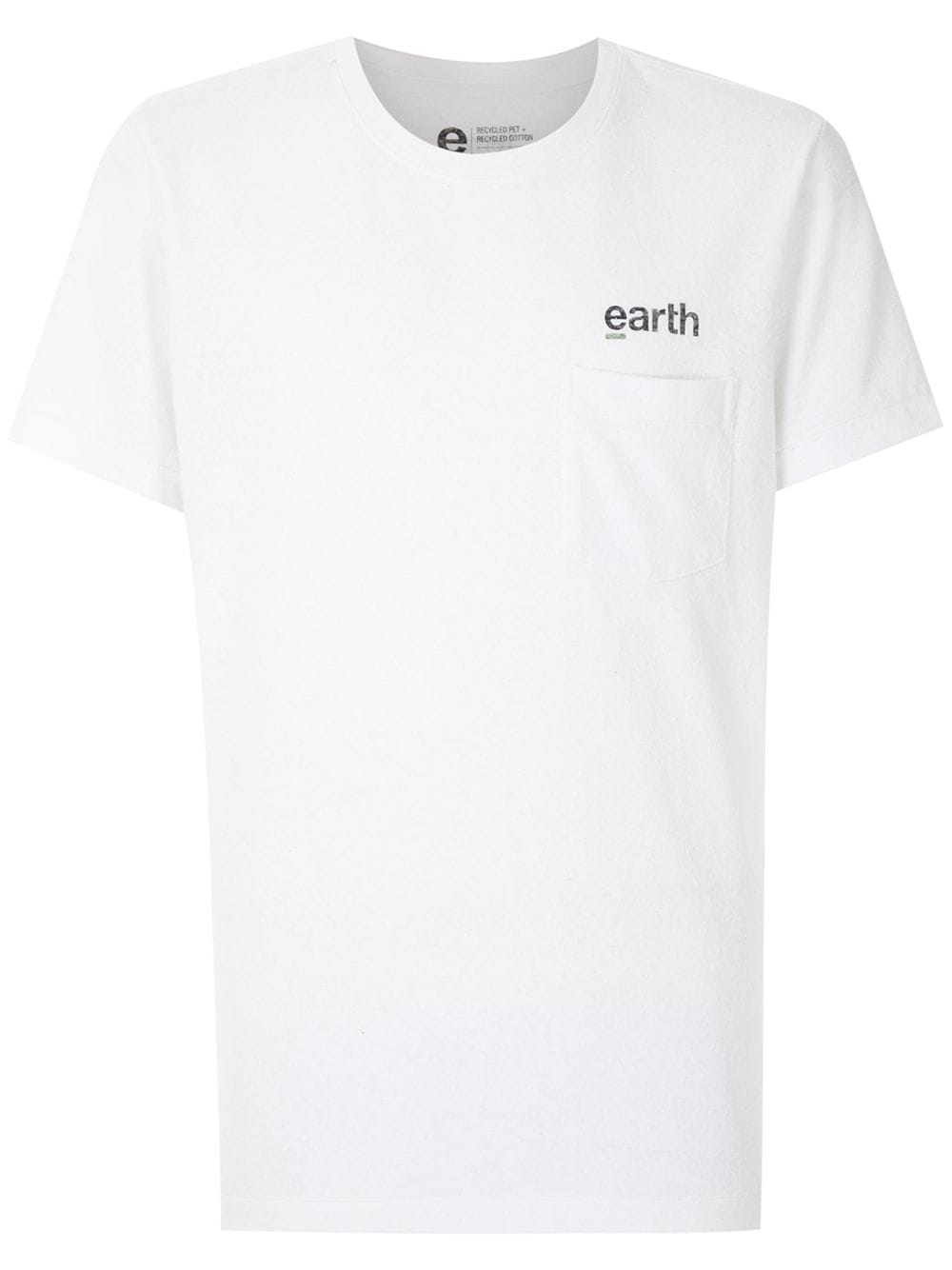 Shop Osklen Earth Print T-shirt In White