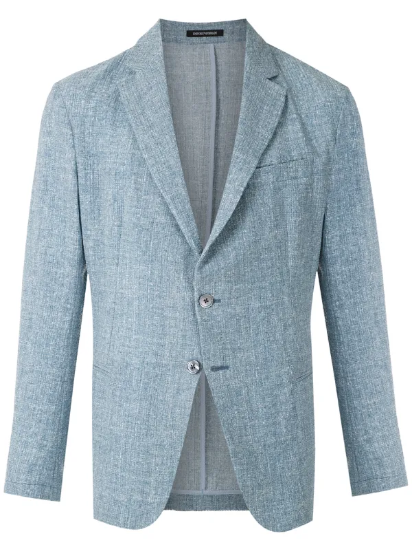 armani blue coat