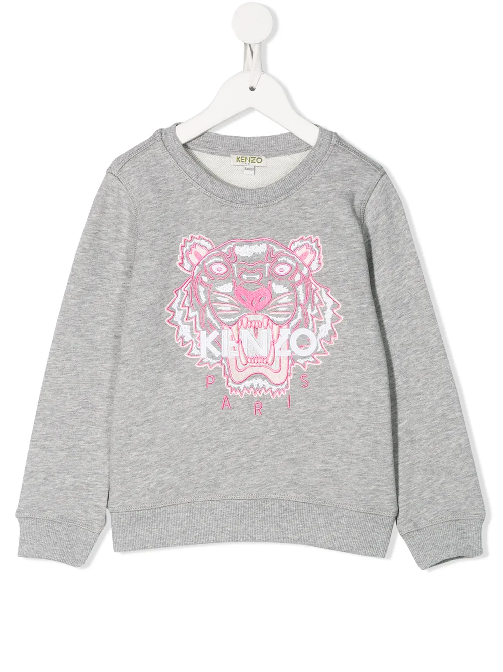 фото Kenzo kids толстовка с вышивкой