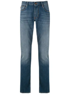 mens blue armani jeans
