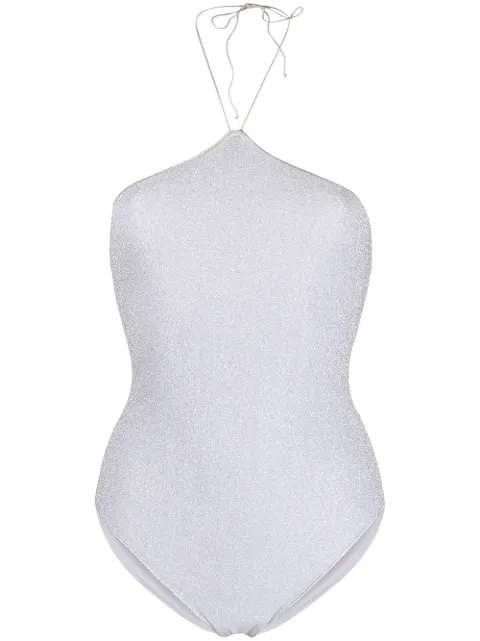 Oséree traje de baño con efecto metalizado