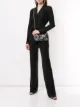 الصورة 2 من Salvatore Ferragamo بنطال بتصميم فلير ميتاليك