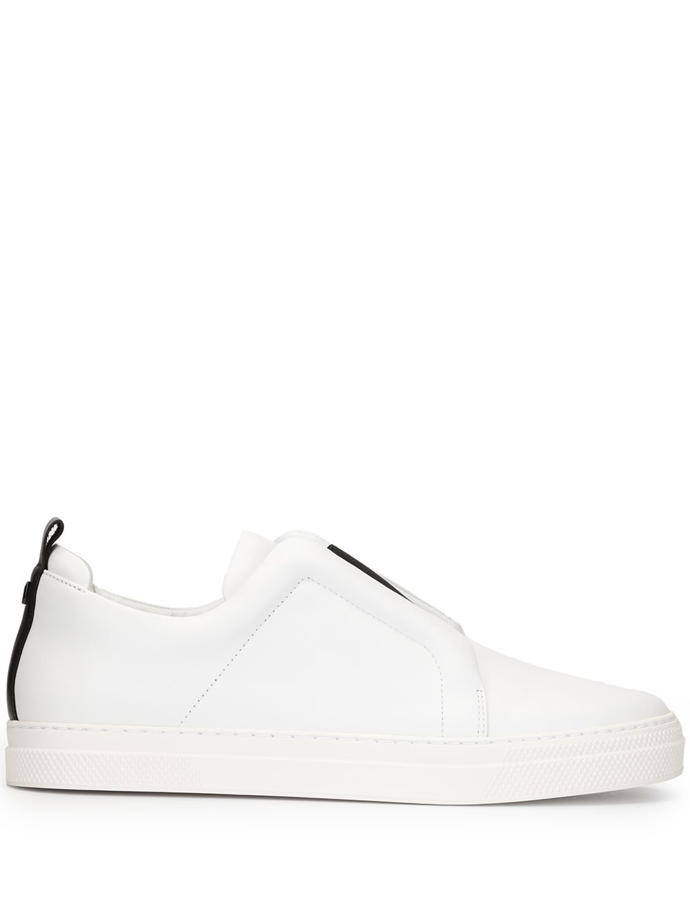 PIERRE HARDY LACELESS LOW-TOP SNEAKERS