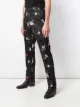AMIRI floral embroidered pleated trousers