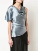Fleur Du Mal asymmetrical cow blouse