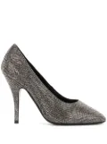 Ferragamo crystal-embellished pumps - Grey