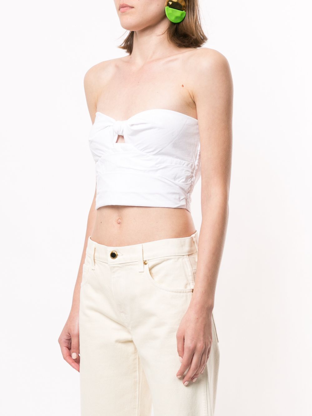 фото Bec + bridge st. silvie cropped top