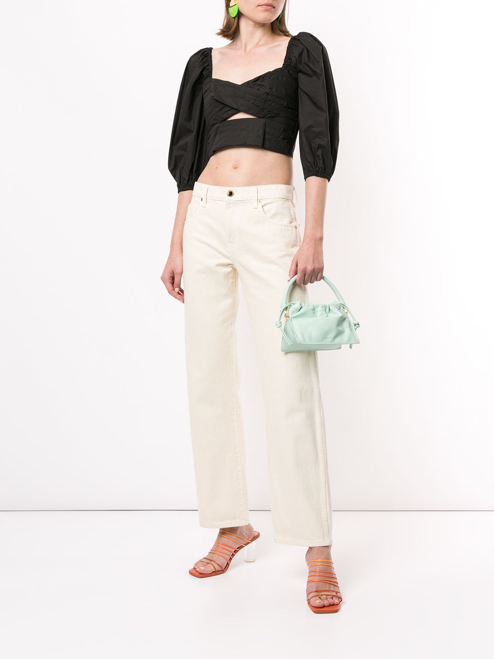 фото Bec + bridge colette cropped top