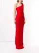 Rachel Gilbert Elvira one shoulder gown