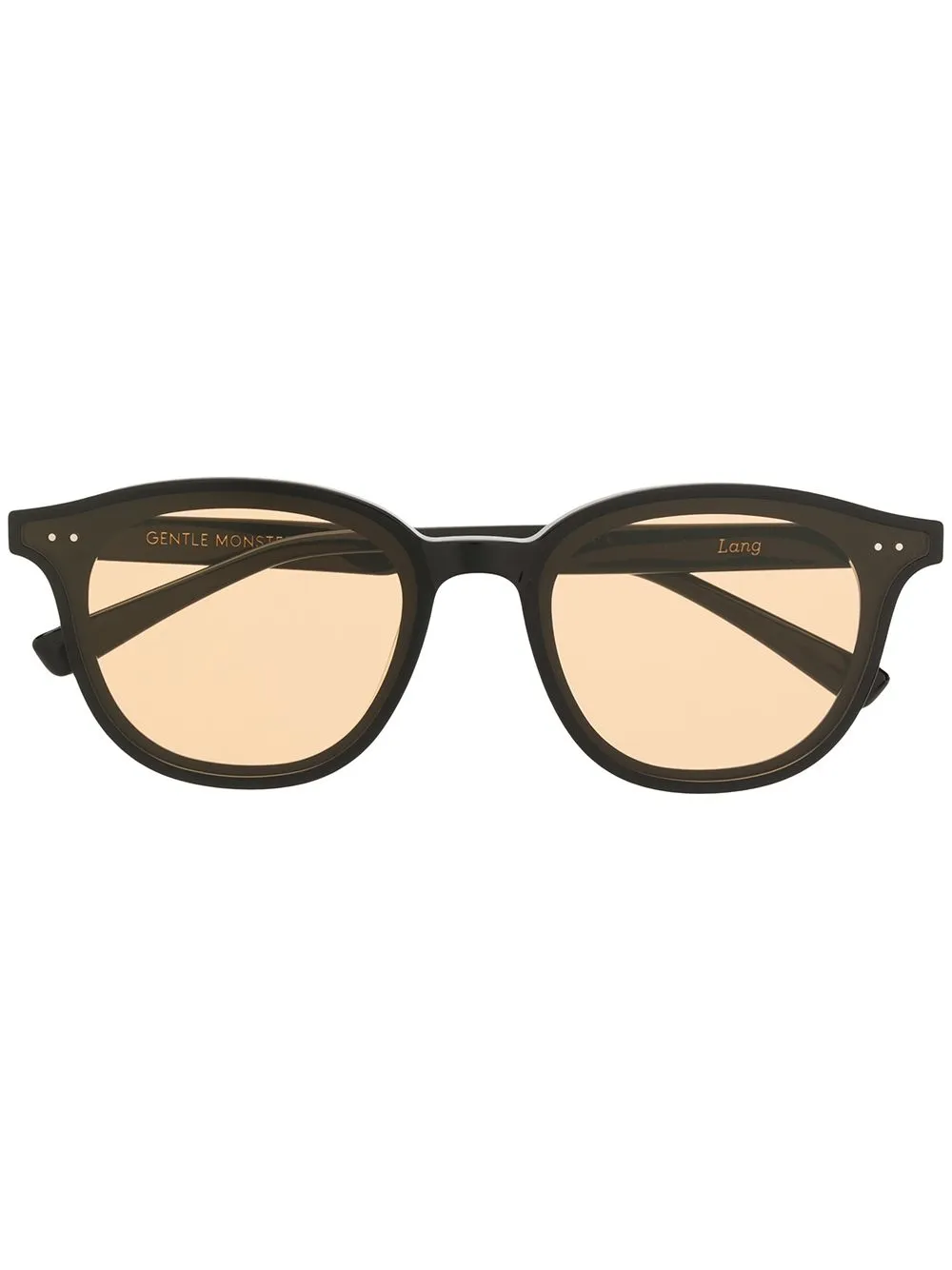 GENTLE MONSTER LANG 01 ROUND-FRAME SUNGLASSES
