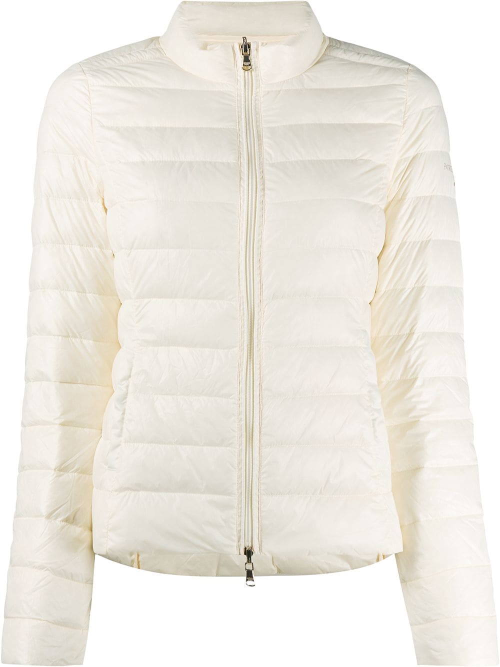 Patrizia Pepe Quilted Padded Jacket In Neutrals