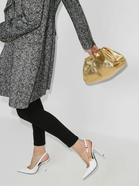 Versace safety pin pumps Clearance