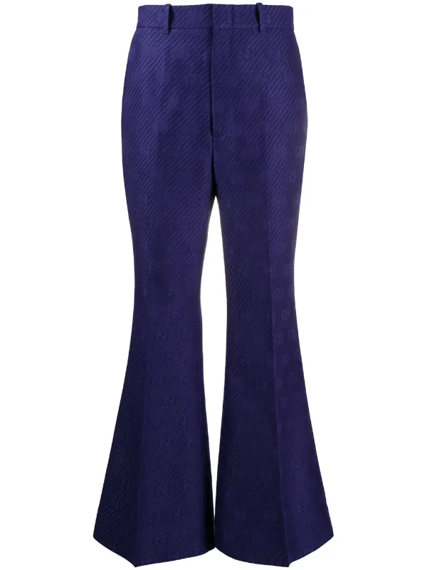 gucci flared trousers