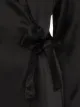La Perla belted silk-satin robe