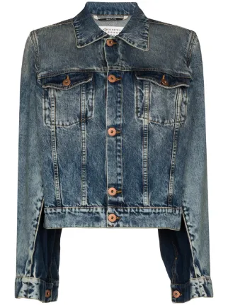 Maison Margiela spliced denim jacket 