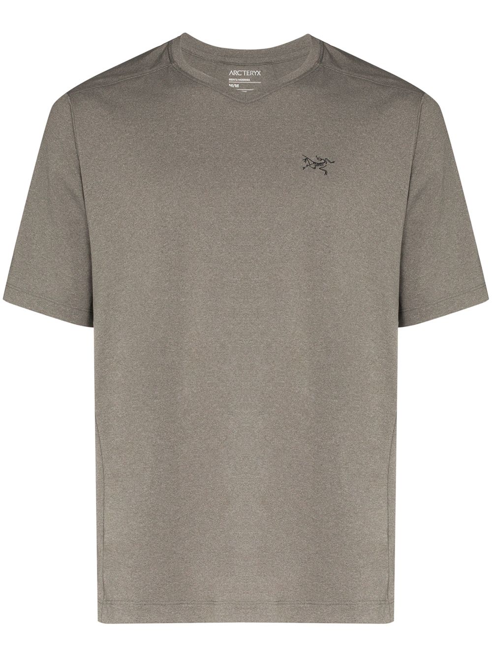 Shop Arc'teryx Logo-print T-shirt In 灰色