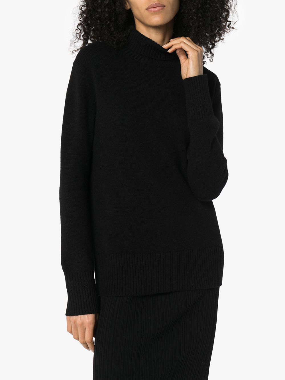 фото Ply-knits turtleneck cashmere sweater