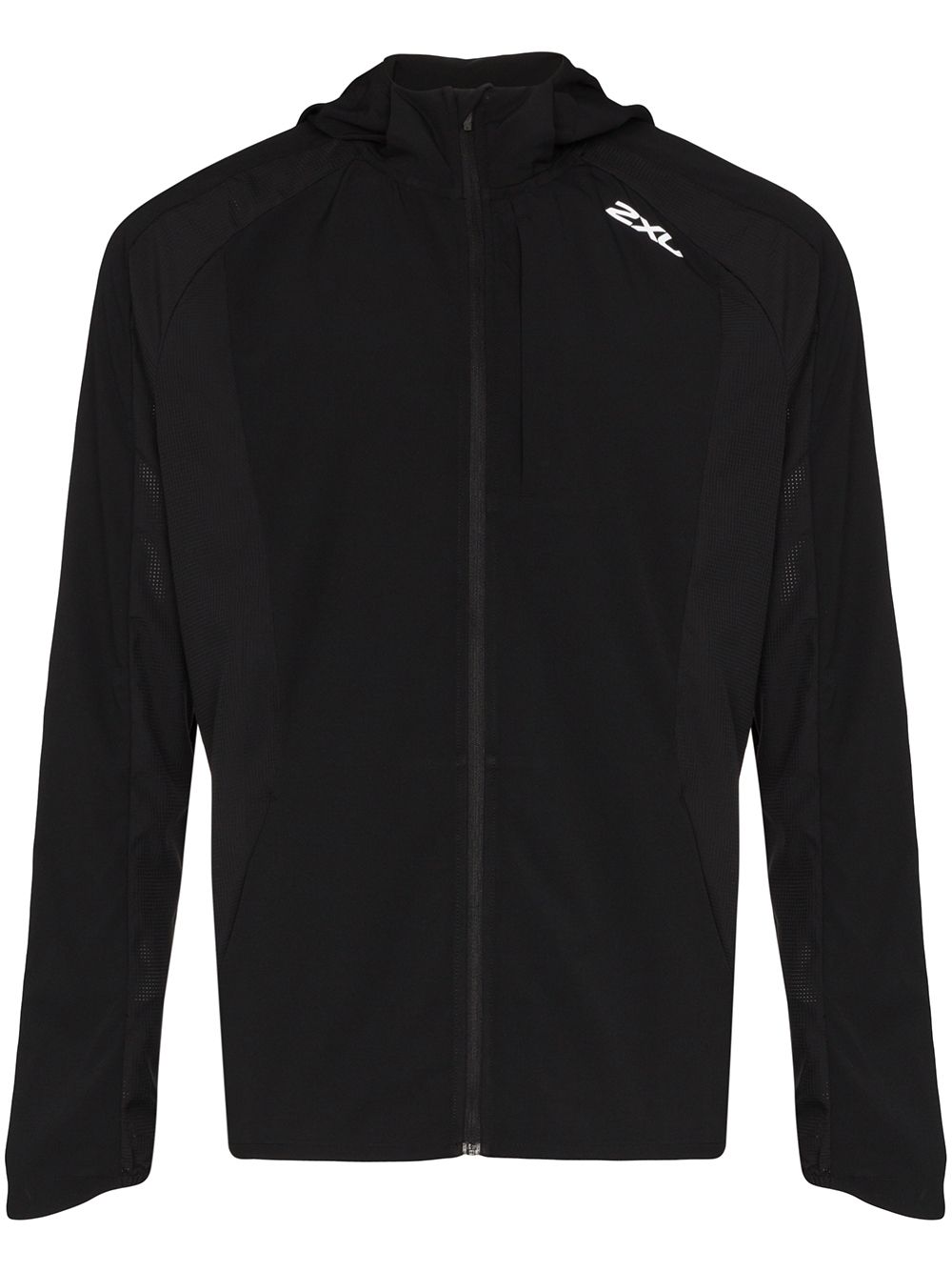 фото 2xu black xvent run jacket