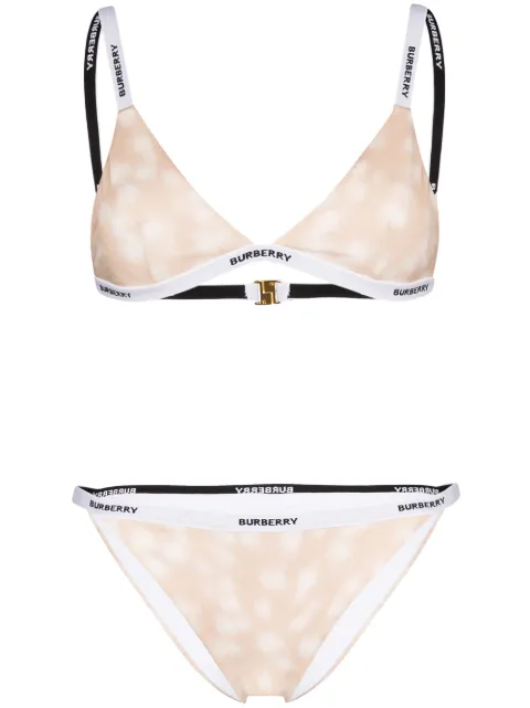 pink burberry bikini