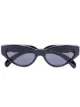 Image 1 of Versace Eyewear cat eye tinted sunglasses