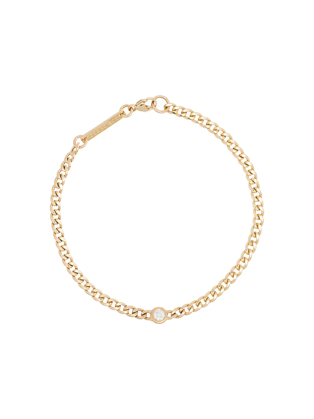 фото Zoe chicco 14kt gold chain bracelet