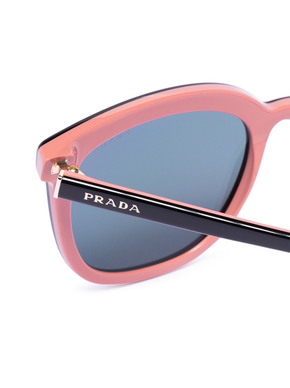 фото Prada eyewear солнцезащитные очки в квадратной оправе