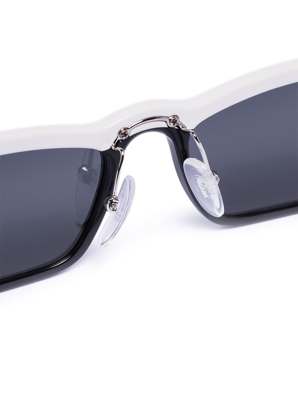 фото Prada eyewear black cat eye tinted sunglasses