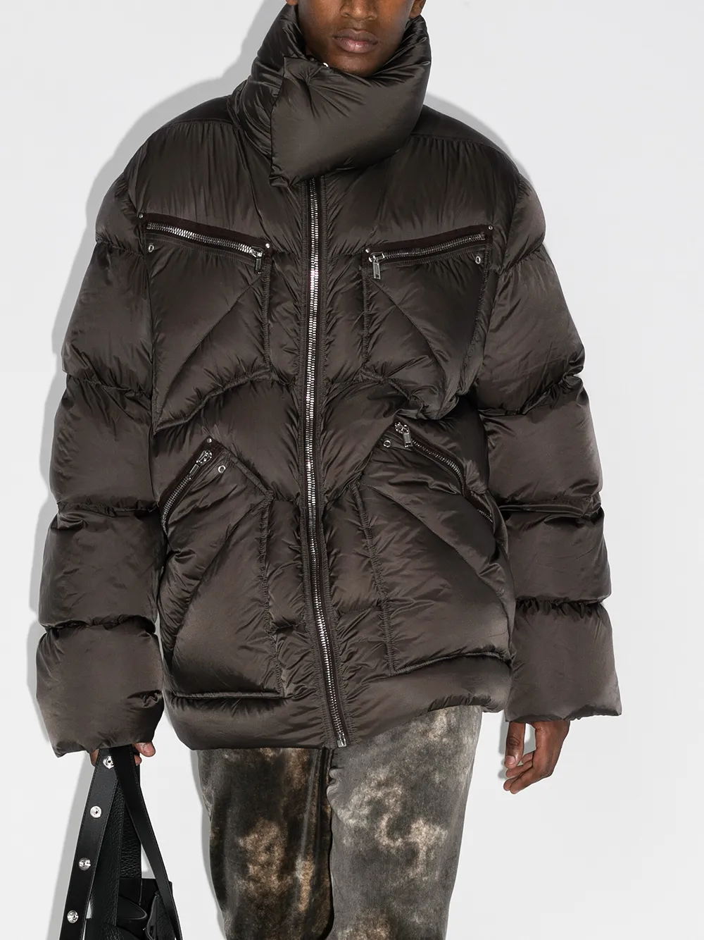 Image 2 of Rick Owens padded zip-up jacket