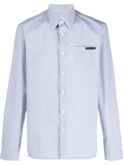Prada abstract print shirt