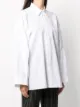Maison Margiela cut underarm button-up shirt