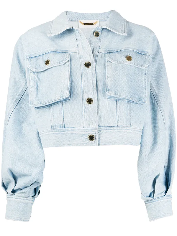 alberta ferretti denim jacket