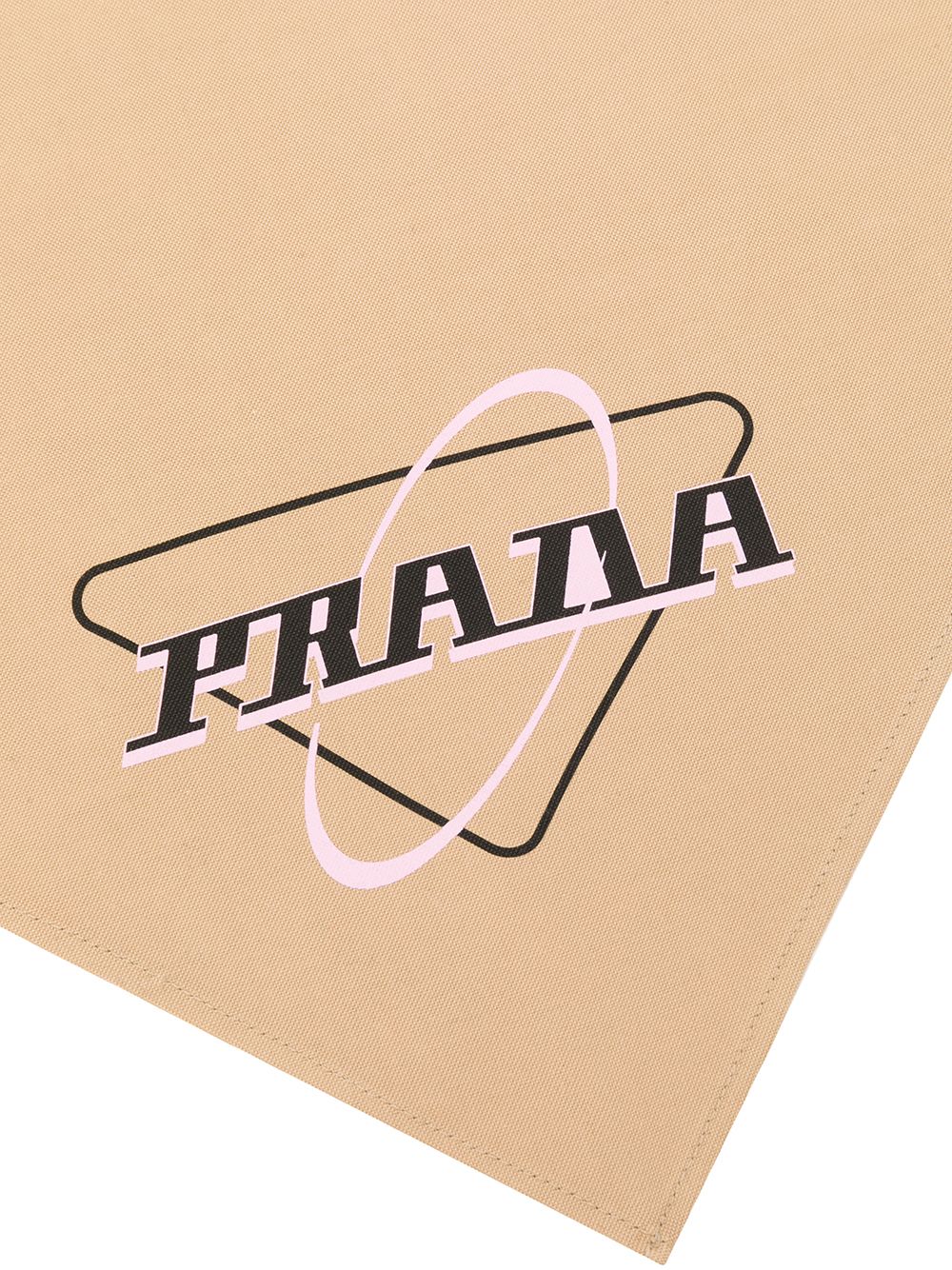 фото Prada шейный платок с логотипом