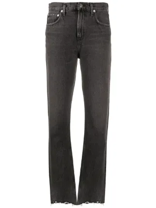 agolde cherie high rise straight jeans