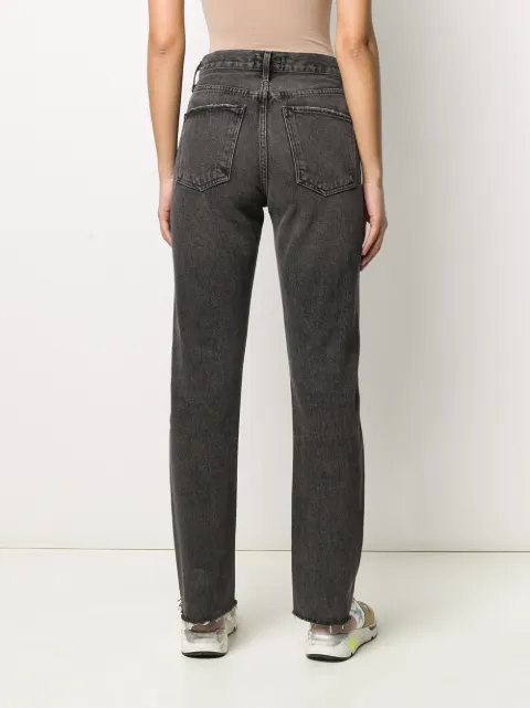 agolde cherie high rise black