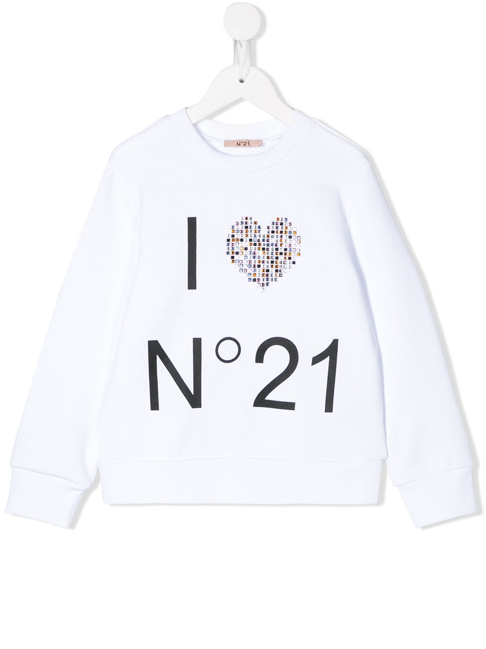 фото Nº21 kids embellished-logo sweatshirt