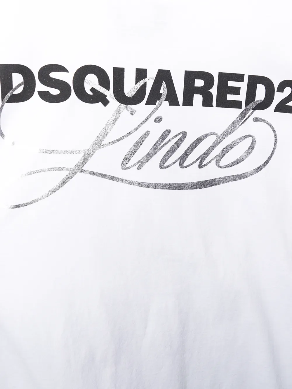 фото Dsquared2 футболка lindo с логотипом