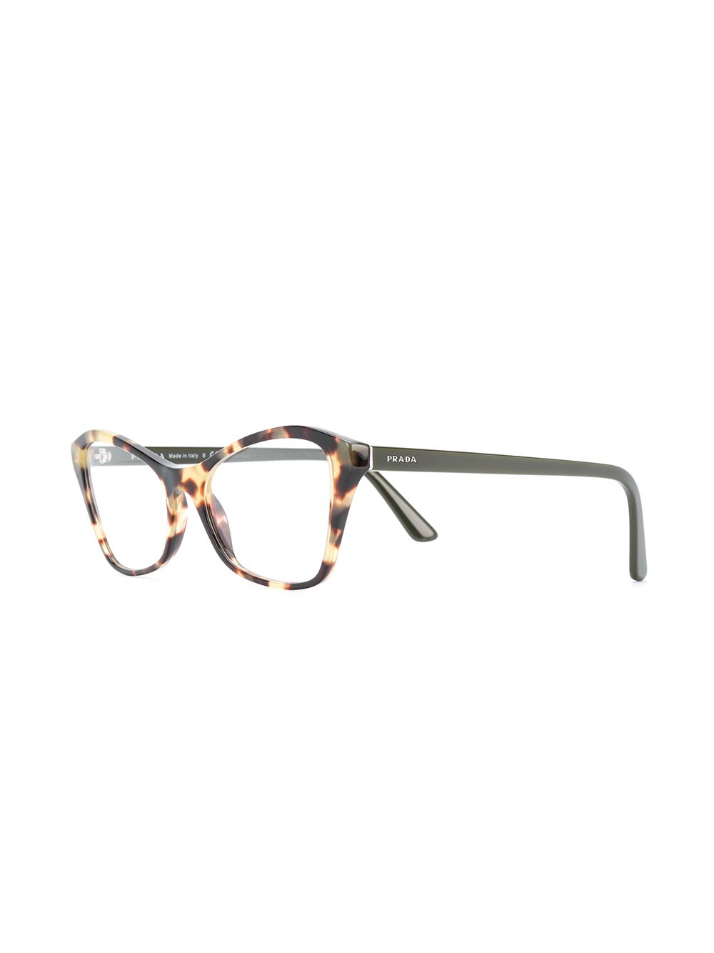 фото Prada eyewear cat-eye logo glasses