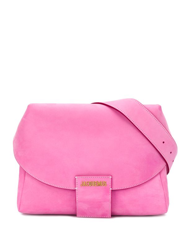 pink belt bag