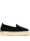 Manebi platform espadrilles - Black