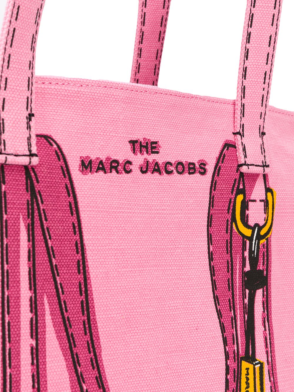 фото Marc jacobs сумка-тоут the trompe l'oeil tag