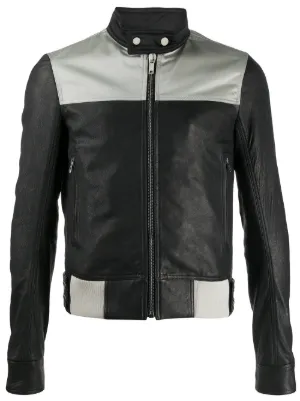 rick owens leather jacket